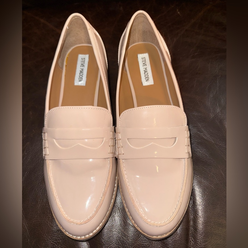 Steve Madden Blush Pink Loafers